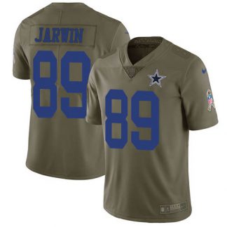 Nike Dallas Cowboys #89 Blake Jarwin Olive Youth Stitched NFL Limited 2017 Salute To Service Jersey