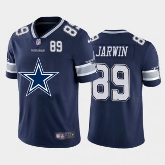 Dallas Dallas Cowboys #89 Blake Jarwin Navy Blue Men's Nike Big Team Logo Player Vapor Limited NFL Jersey