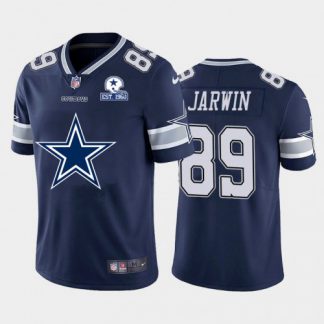 Dallas Dallas Cowboys #89 Blake Jarwin Navy Blue Men's Nike Big Team Logo With Established In 1960 Patch Vapor Limited NFL Jersey