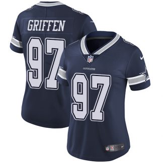 Nike Dallas Cowboys #97 Everson Griffen Navy Blue Team Color Women's Stitched NFL Vapor Untouchable Limited Jersey
