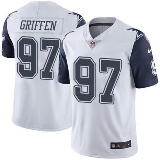 Nike Dallas Cowboys #97 Everson Griffen White Youth Stitched NFL Limited Rush Jersey