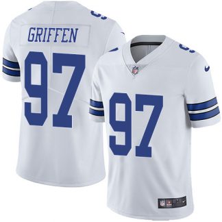 Nike Dallas Cowboys #97 Everson Griffen White Men's Stitched NFL Vapor Untouchable Limited Jersey