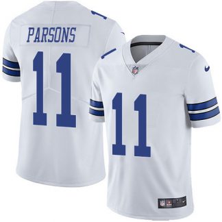 Nike Dallas Cowboys #11 Micah Parsons White Men's Stitched NFL Vapor Untouchable Limited Jersey