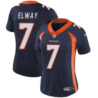 Nike Denver Broncos #7 John Elway Blue Alternate Women's Stitched NFL Vapor Untouchable Limited Jersey