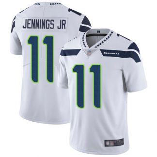 Nike Seattle Seahawks #11 Gary Jennings Jr. White Men's Stitched NFL Vapor Untouchable Limited Jersey