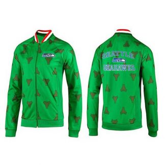 NFL Seattle Seattle Seahawks Heart Jacket Green_1