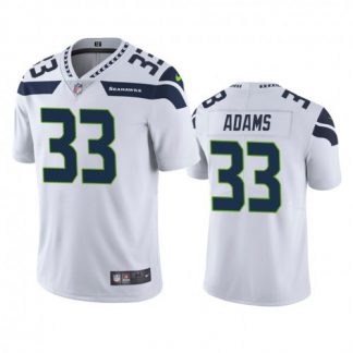 Seattle Seattle Seahawks #33 Jamal Adams Men's Nike White Vapor Untouchable Limited Stitched NFL Jersey