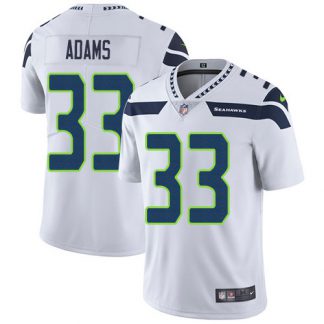Nike Seattle Seahawks #33 Jamal Adams White Men's Stitched NFL Vapor Untouchable Limited Jersey