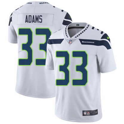 Nike Seattle Seahawks #33 Jamal Adams White Men's Stitched NFL Vapor Untouchable Limited Jersey