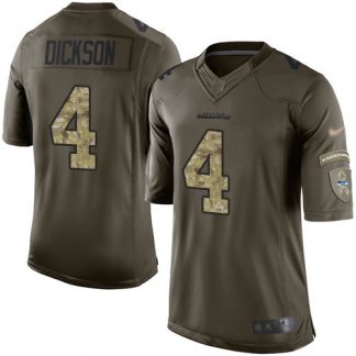 Nike Seattle Seahawks #4 Michael Dickson Green Men's Stitched NFL Limited 2015 Salute To Service Jersey