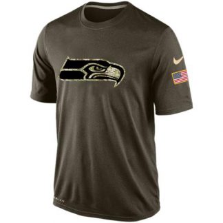 Men's Seattle Seattle Seahawks Salute To Service Nike Dri-FIT T-Shirt